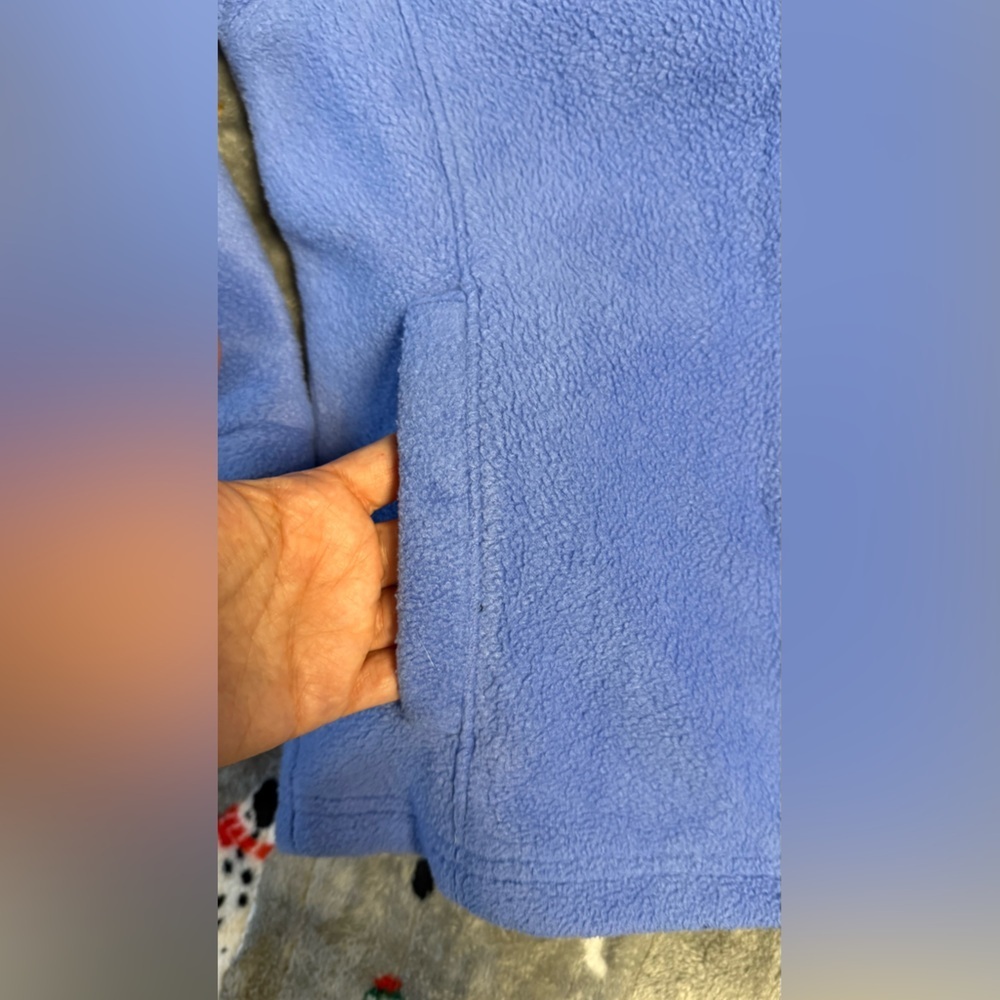 Columbia Sky Blue Fleece Jacket - Picture 7 of 12